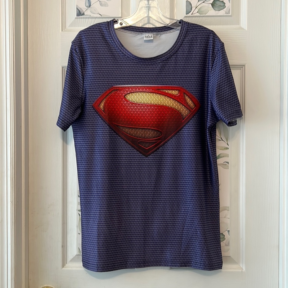 Superman Man of Steel Shirt Size XL